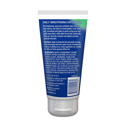Differin Face Scrub with Kojic Acid – Soothing Brightening Cleanser for Sensitive Skin Wellness Routine