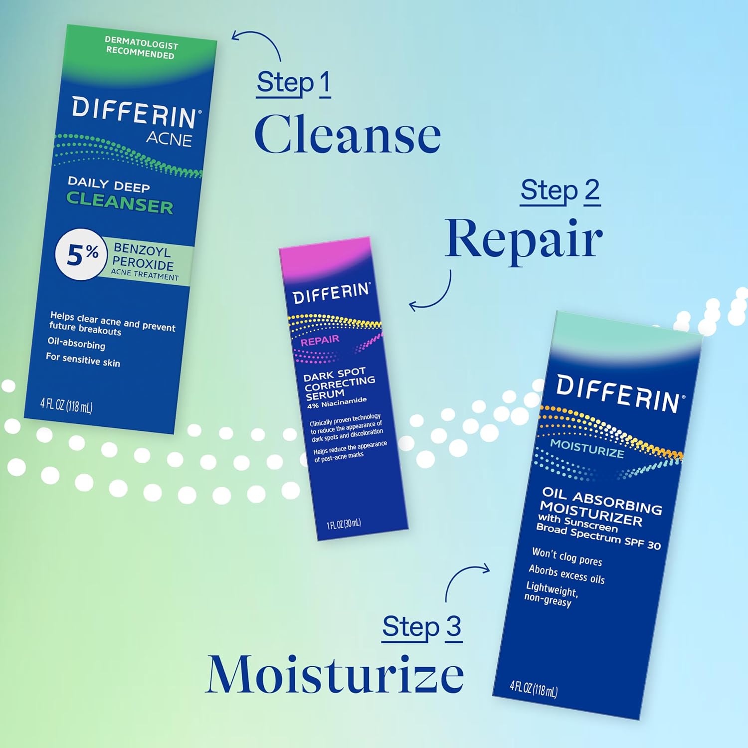 Differin Maskne Acne Wash – Professional-Strength Cleanser for Post-Shift Skincare Rituals