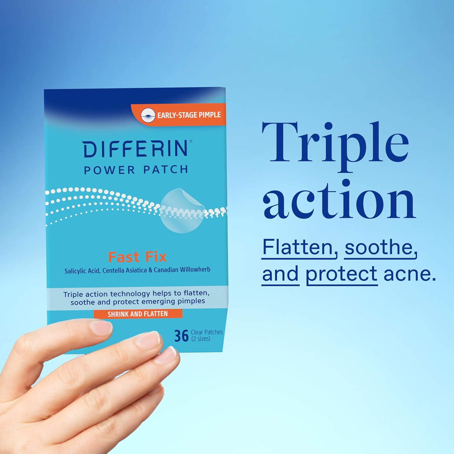 Differin Spot Treatment Patches – Professional Blemish Control for Busy, On-the-Go Routines