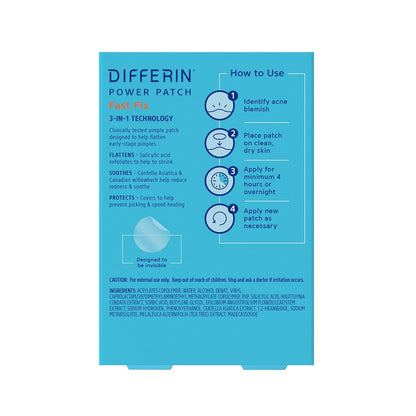 Differin Spot Treatment Patches – Professional Blemish Control for Busy, On-the-Go Routines