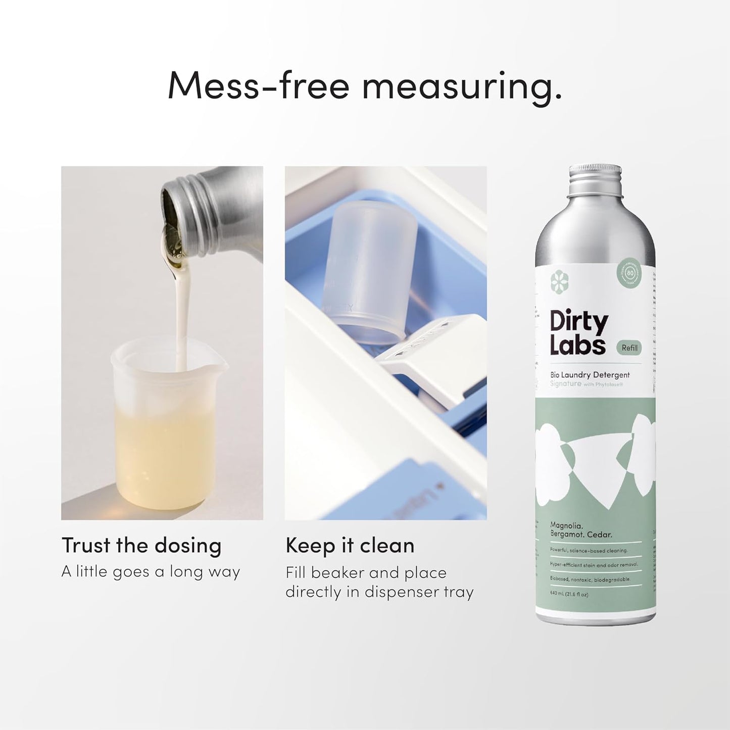 Dirty Labs Hypoallergenic Bio-Liquid Detergent for Infant Clothing Stain Removal and Toddler Laundry Care