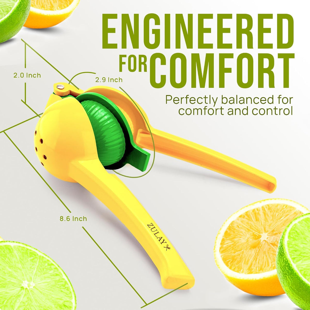 dishwasher-safe aluminum body that cleans in seconds