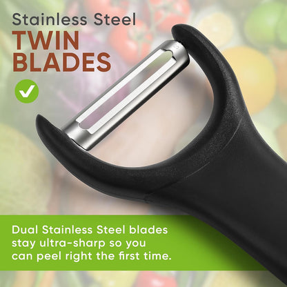 dishwasher-safe, rustproof, lightweight (0.16 kg) construction with hanging hole