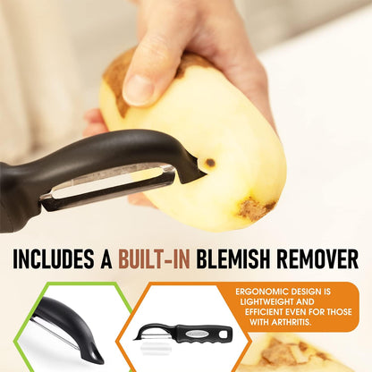 dishwasher-safe, rustproof stainless steel construction available in 1-pack and 2-pack options