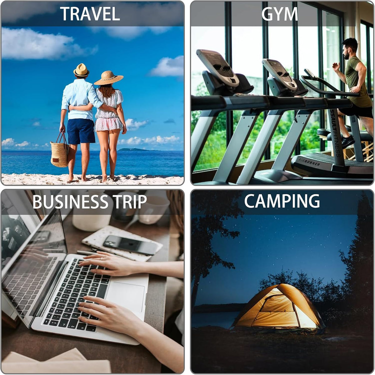 DNSEN 100 ml Reusable Travel Bottles 5 Pack – Wedding Welcome Bag Gift Idea for Destination Guests