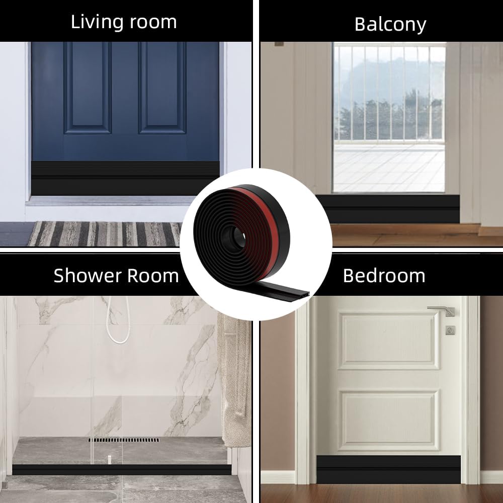 Door Draft Stopper – Under-Door Noise Blocker Creating a Calm, Temperature-Stable Home Office Sanctuary