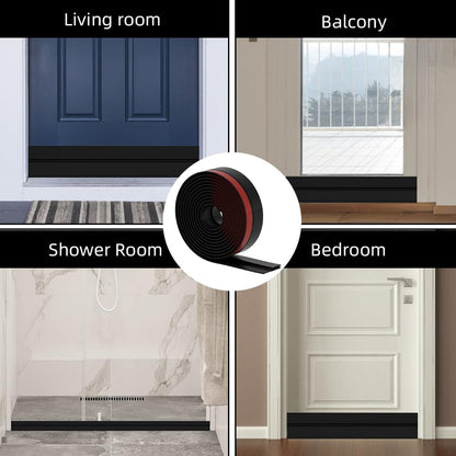 Door Draft Stopper – Under-Door Noise Blocker Creating a Calm, Temperature-Stable Home Office Sanctuary