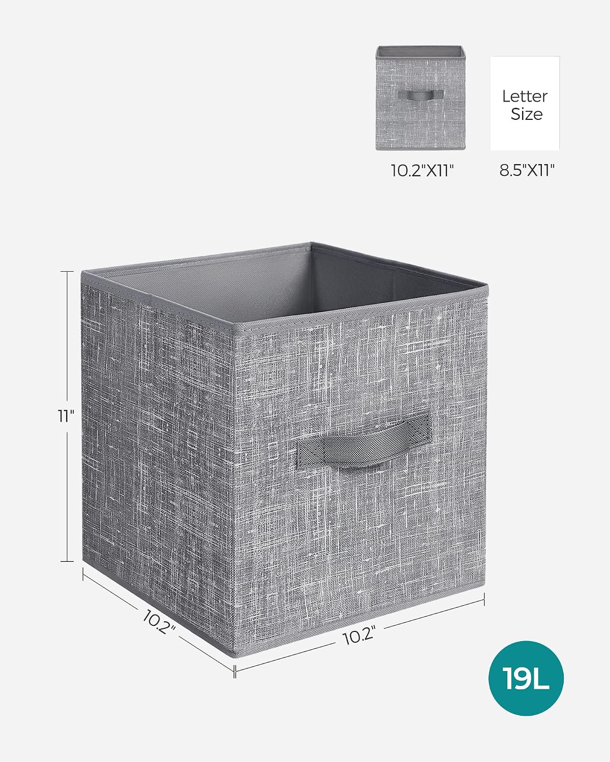 double side handles for one-handed pull-off-shelf access