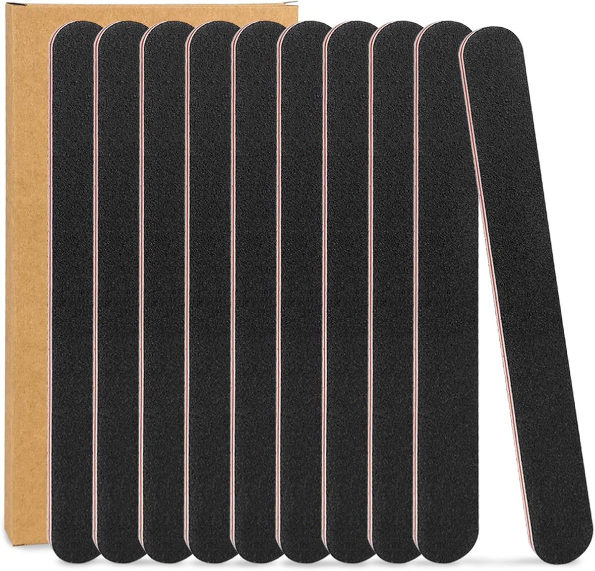 double-sided 100/180 grit emery surface for shaping and finishing
