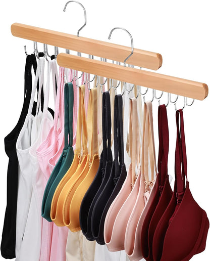 double-sided 18 hooks per hanger for 36 total hanging points across 2-pack