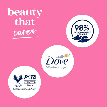 Dove Body Wash Peony & Rose – Layered Floral Scent for Yoga Room and Meditation Space Refresh, 30.6 fl oz Pump