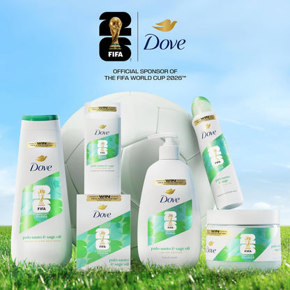 Dove Dry Spray Palo Santo & Sage – 72-Hour Sweat Protection for Post-Shave Underarm Care and Mindful Self-Care Rituals