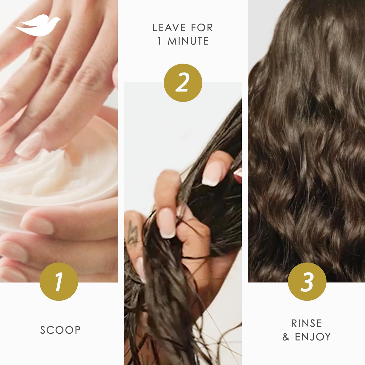 Dove Hair 10in1 Serum Mask – Premium Bond Strength Treatment for Salon-Quality Repair at Home