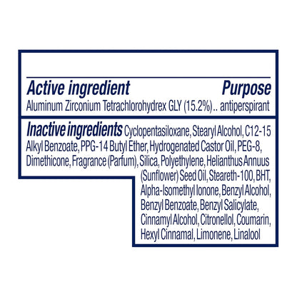 Dove Invisible Solid Deodorant – Post-Shave Comfort & 48-Hour Odor Care for the Wellness-Minded Woman, 2.6 oz Pack of 6