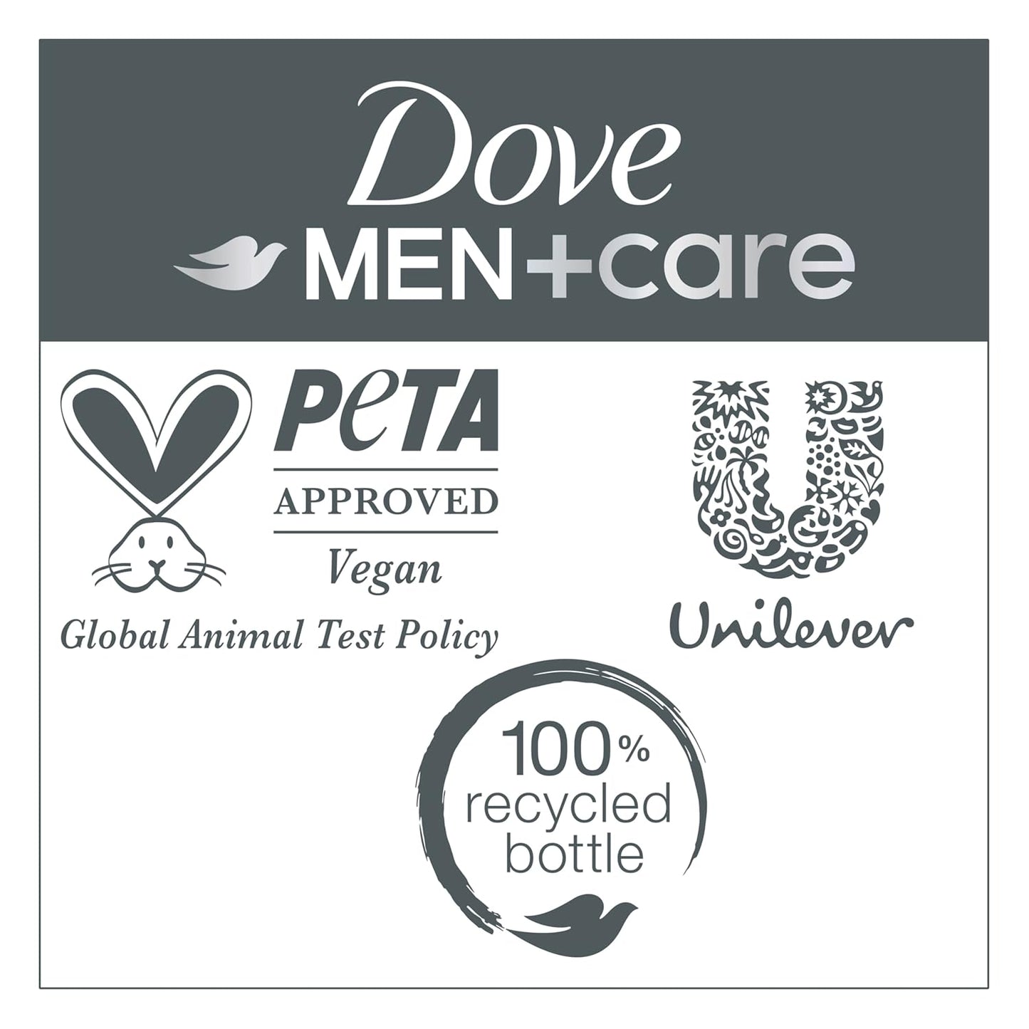 Dove Men+Care 2-in-1 Shampoo and Conditioner – Travel-Size and Gym-Bag Ready Hair Strengthening Wash, 28 fl oz