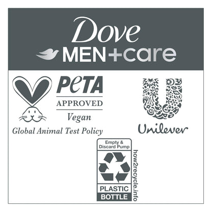 Dove Men+Care 2-in-1 Shampoo + Conditioner – Thoughtful Valentine's Day Gift for Him with a Sensitive Scalp