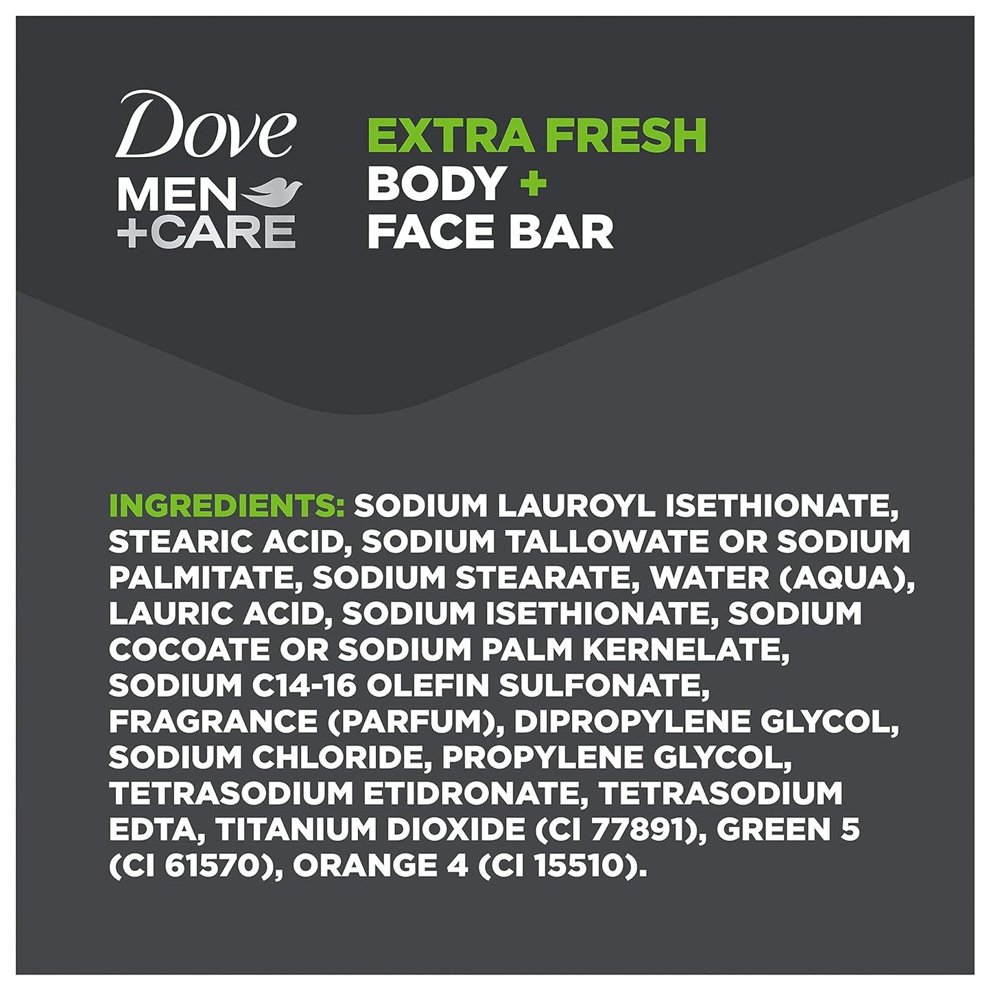 DOVE MEN + CARE 3 in 1 Bar Cleanser Extra Fresh 8 Pack – Thoughtful Grooming Gift for Husbands and Dads