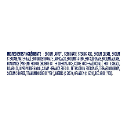 Dove Revitalizante Cherry & Chia Milk Bar – Aromatherapy Bath Time Reset for Stress Relief, 6 Bars