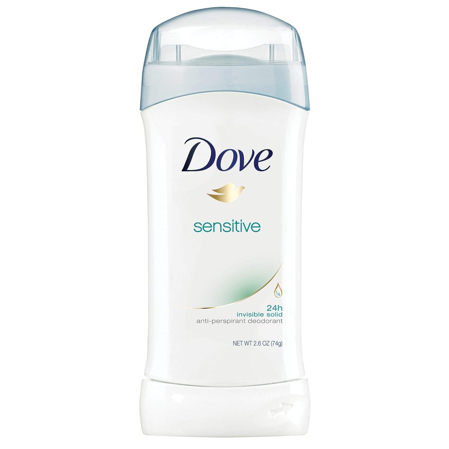 Dove Sensitive Antiperspirant – Nightly Wind-Down Underarm Care for Women Who Shave, Gentle Unscented Formula