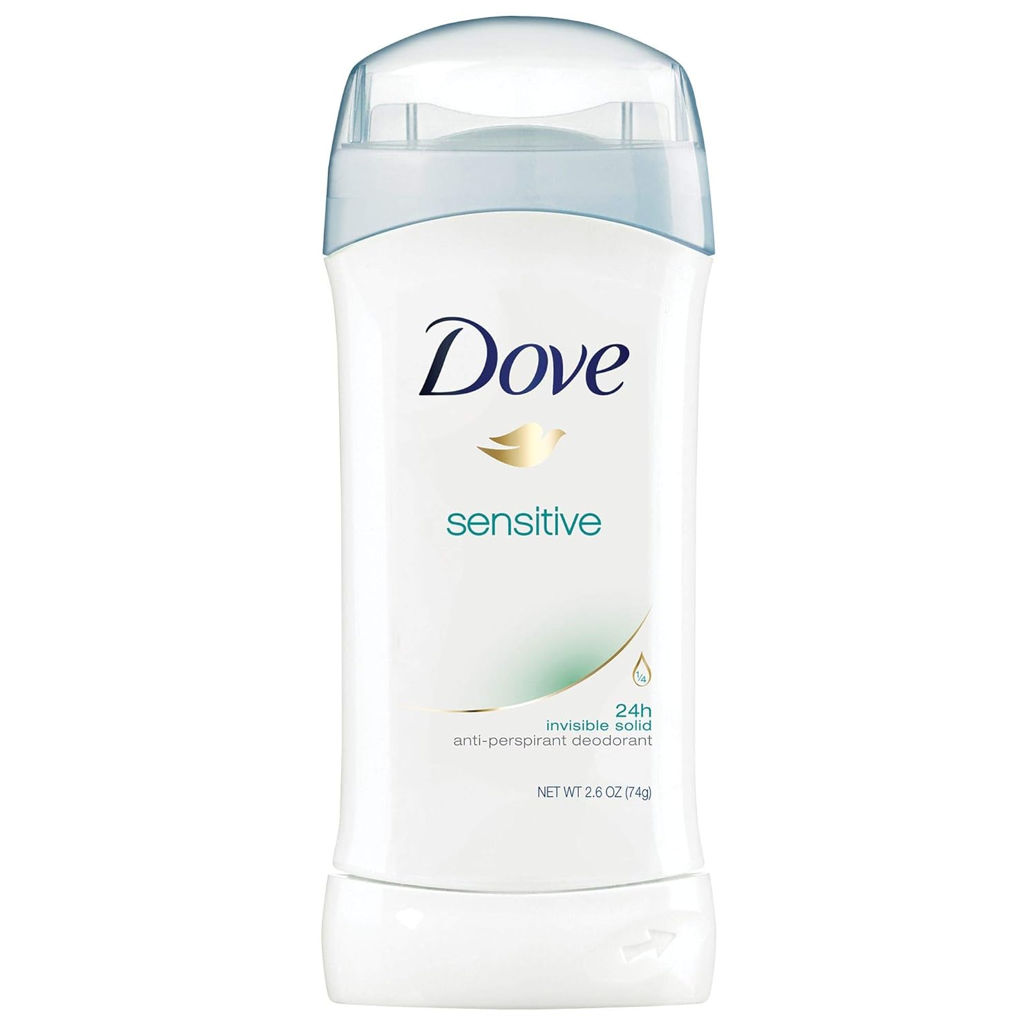 Dove Sensitive Antiperspirant – Nightly Wind-Down Underarm Care for Women Who Shave, Gentle Unscented Formula