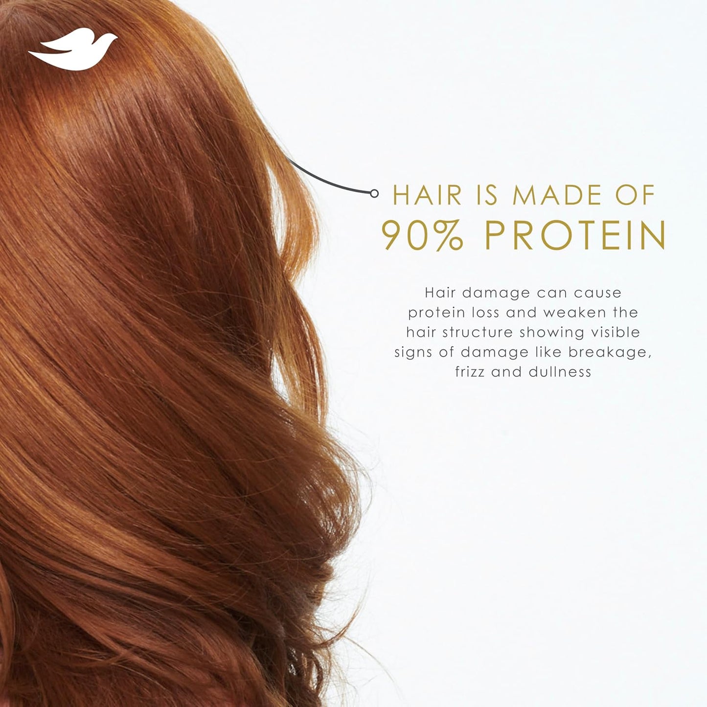 Dove Shampoo Intensive Repair for Damaged Hair – Thoughtful Birthday Gift for Her, Strength-Building Hair Care Set