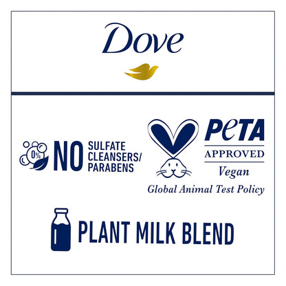 Dove Sugar Scrub Oat Milk & Berry Brûlée – Premium Spa-Grade Body Exfoliant for Silky, Glowing Skin