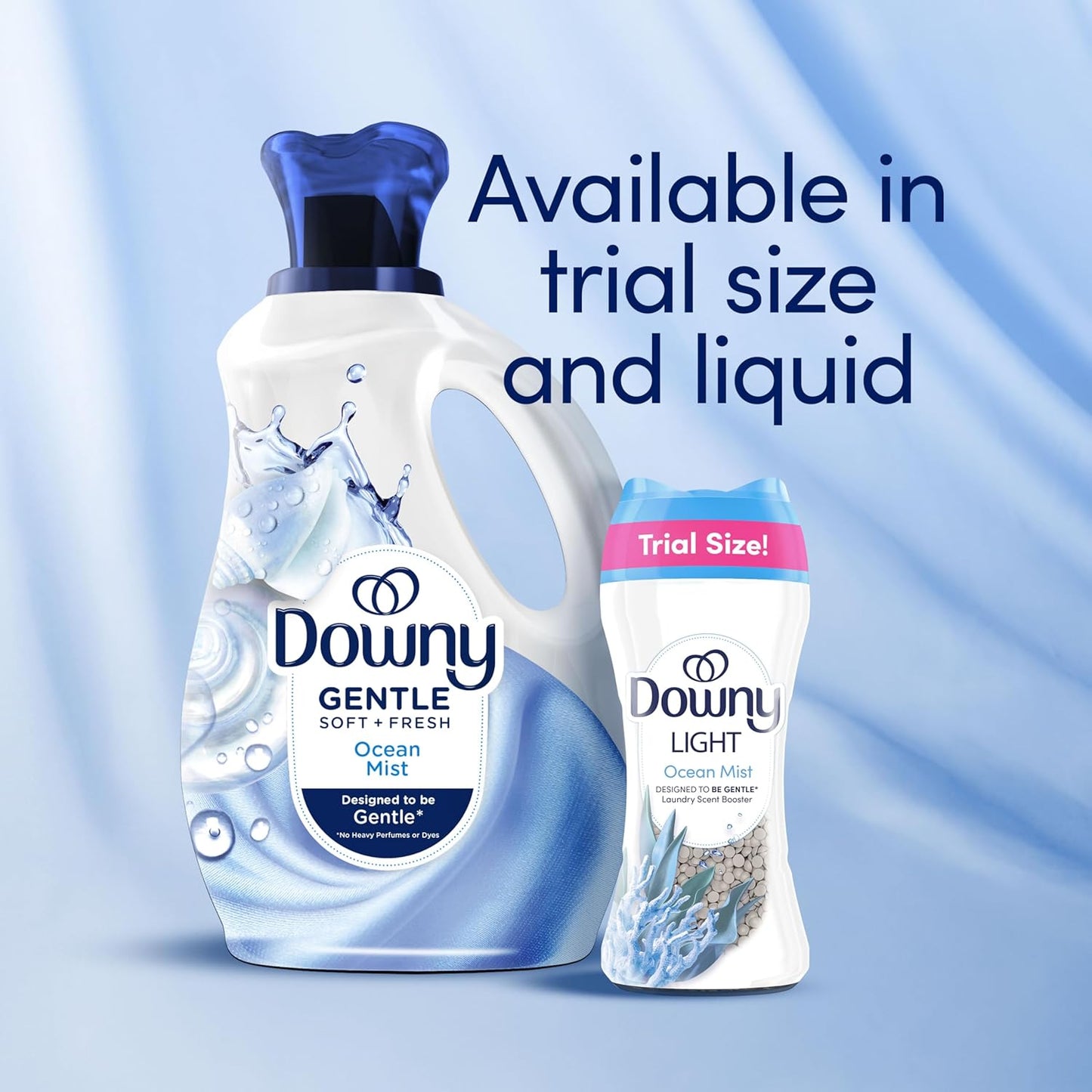 Downy Light Laundry Scent Booster Beads – Subtle Scent Boost for Nightly Wind-Down Laundry and Self-Care Linens