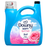 Downy Soft Liquid Fabric Conditioner Cool Cotton, 150 Loads, Stress-Relieving Laundry Freshener for Mindful Bath Time and Linen Care