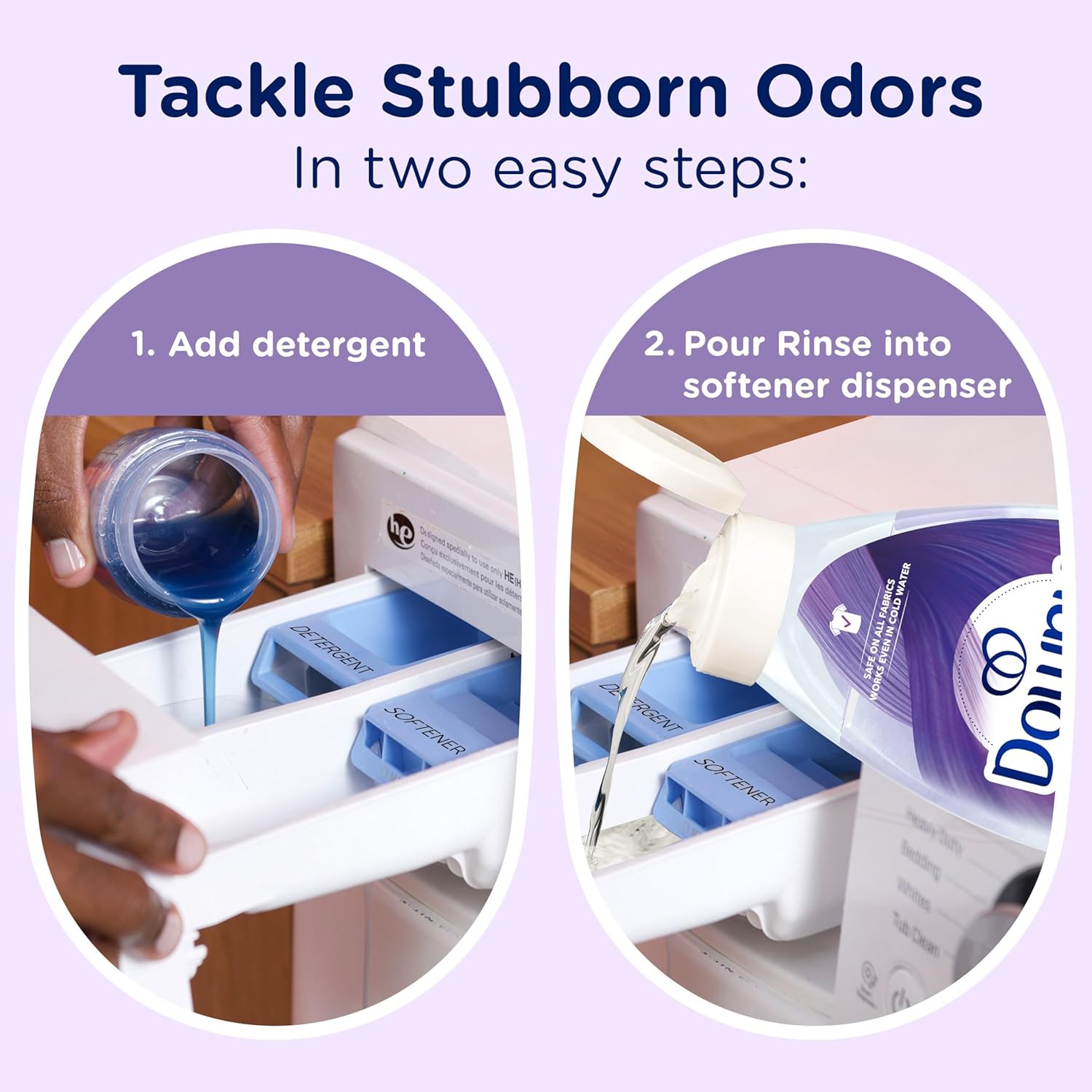 Downy RINSE & REFRESH Laundry Odor Remover – Light Lavender Scent for Yoga Room and Linen Closet