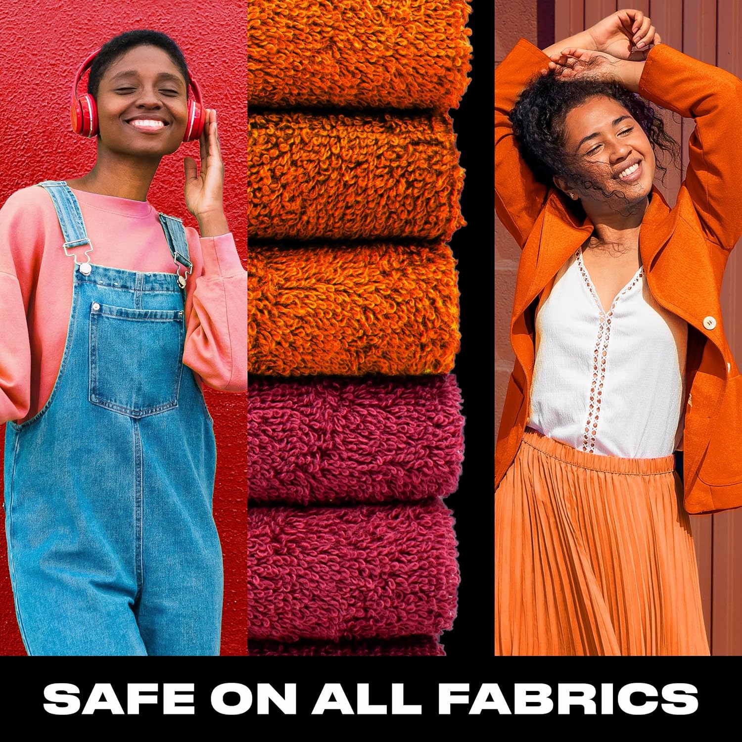 Downy Unstopables Fusions Scent Duo Beads Sunset & Citrus Family-Safe Laundry Scent Booster for Kids' Bedroom Closets, Pajamas, and Stuffed Animals