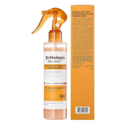 Dr.Melaxin Body Keratin Care Kojic Acid Turmeric Spray – Thoughtful Birthday Gift for the Skincare-Obsessed Friend