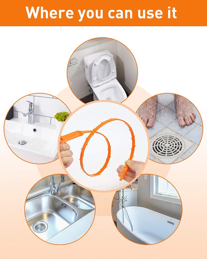 Drain Weasel – Chemical-Free Shower Drain Snake for Worry-Free Home Maintenance