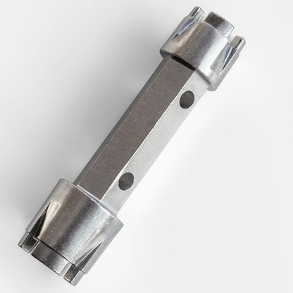 DrainKey Dual-Ended Drain Wrench for Guest Bathroom Repair