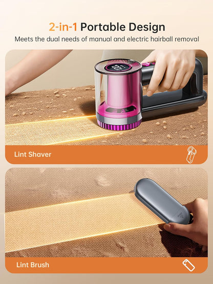 DRFLASH Fabric Shaver for Couch and Living Room Upholstery – Refresh Throw Pillows in Minutes