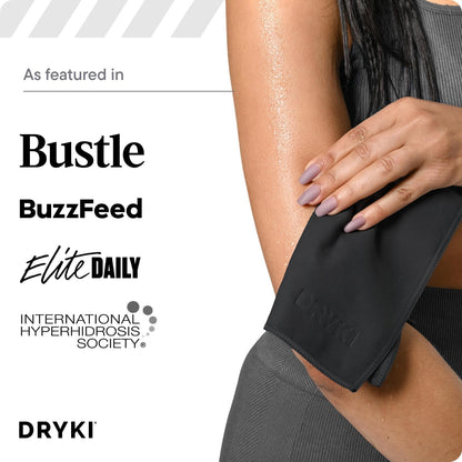 DRYKI Pocket-Sized Sweat Towels - Cooling Face Cloth for Spa Day, Sauna Session, and Skin Refresh