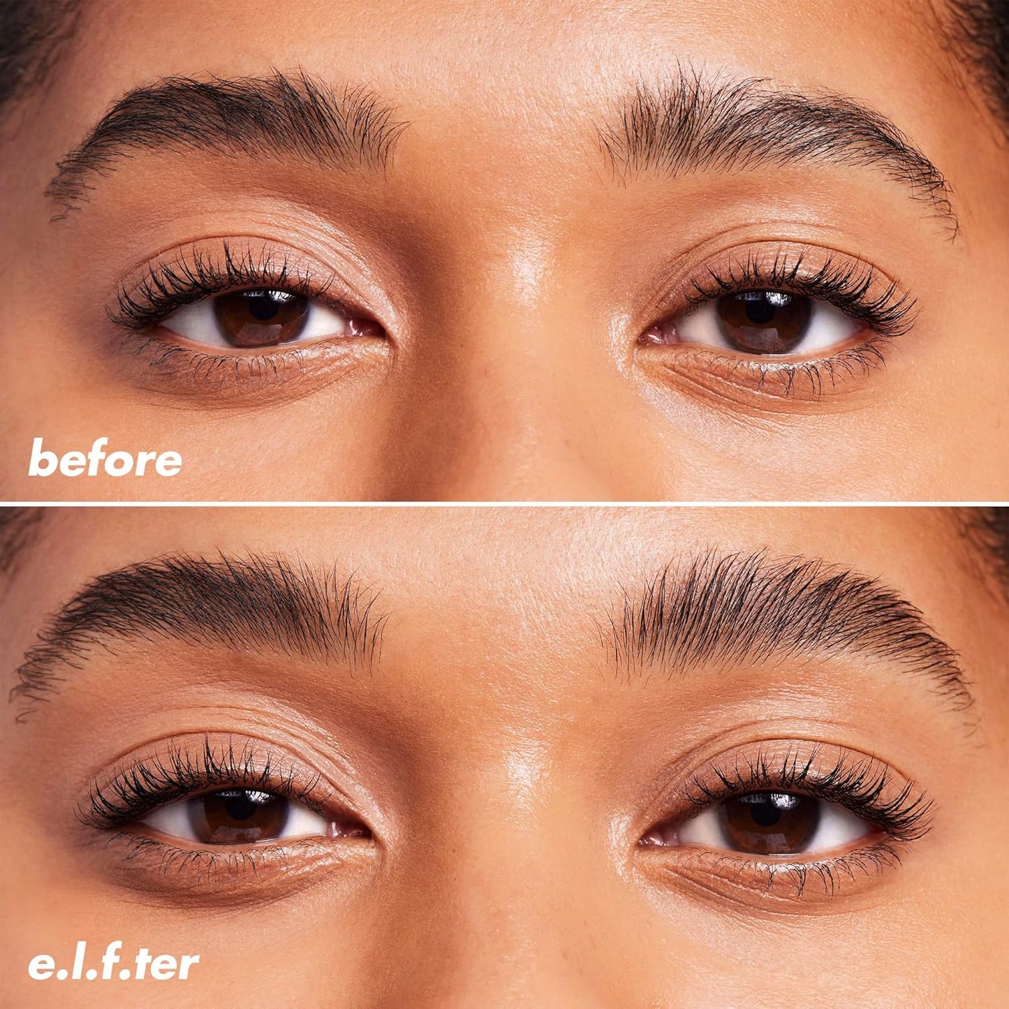dual-ended applicator combining a precision spoolie and a sculpting comb
