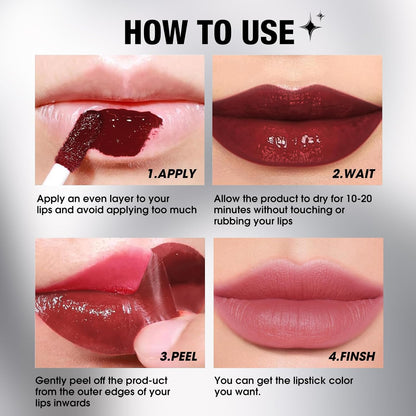 dual-ended applicator with pointed defining tip and flat filling side