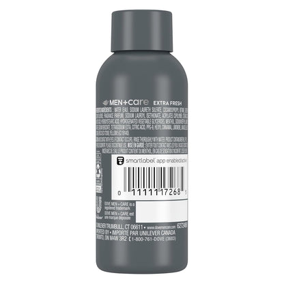 dual face-and-body formula for streamlined shower use