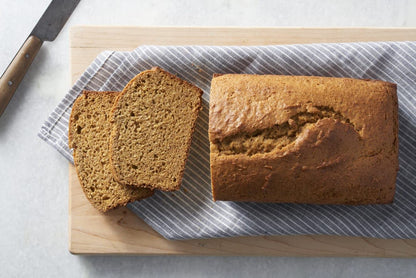 dual-format versatility: one 9x5 inch loaf or 12 muffins from a single box