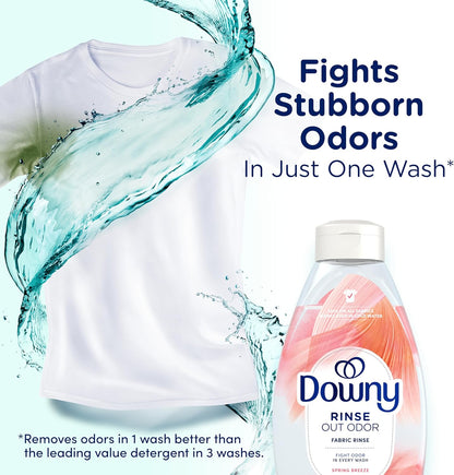 dual function as fabric softener and odor remover rinse in one 48 fl oz bottle