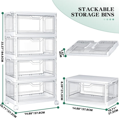 dual opening with magnetic front door plus removable top lid