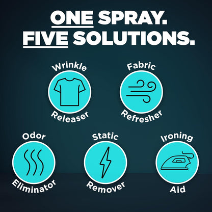 dual-pack includes one 16.9 fl oz bottle and one travel-size spray
