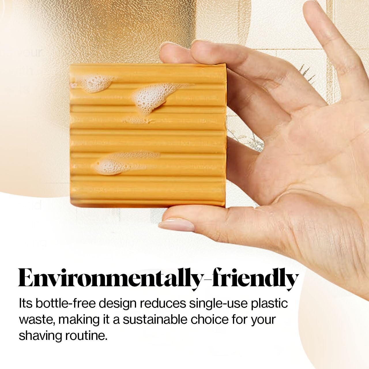 dual-purpose bar functioning as both facial cleanser and body wash