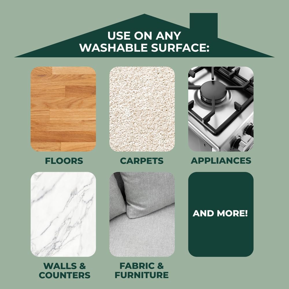 dual-strength application: full-strength for heavy grease and oil, diluted for daily household cleaning