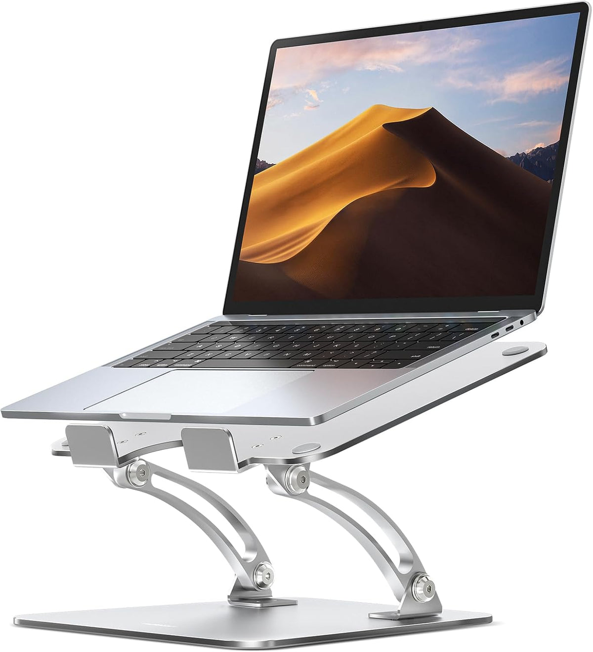 dual-support rod mechanism engineered for wobble-free 22 lb (10 kg) load capacity
