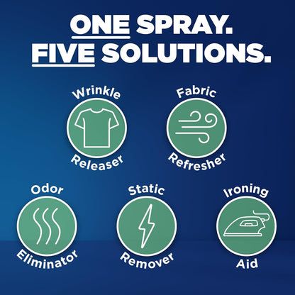 dual-use as a standalone wrinkle releaser or as an ironing aid