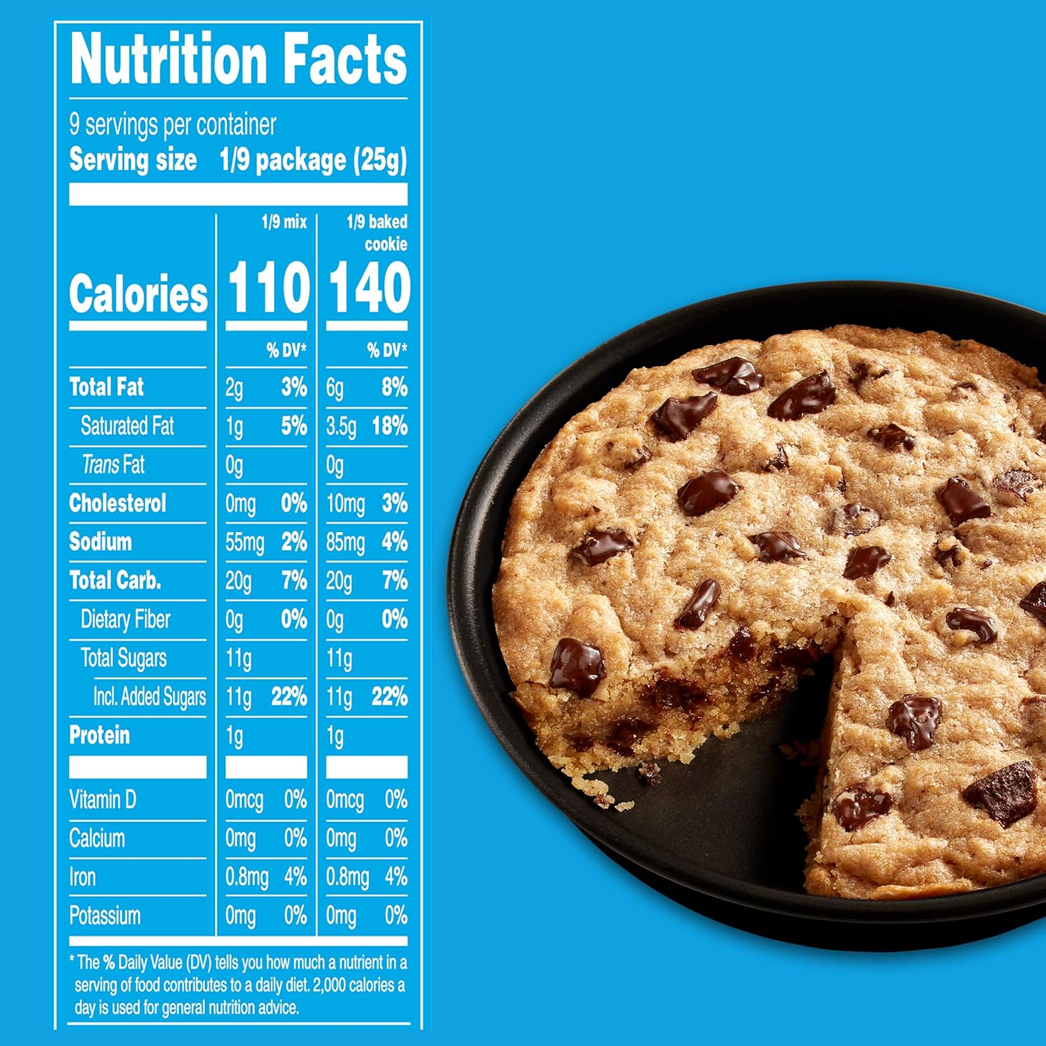 Duncan Hines MEGA Cookie Chocolate Chunk Pan Mix – Holiday Gift for Mail Carriers and Municipal Workers
