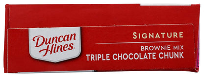 Duncan Hines Signature Triple Chocolate Brownie Mix – Thoughtful Valentine's Day Baking Gift for Chocolate Lovers