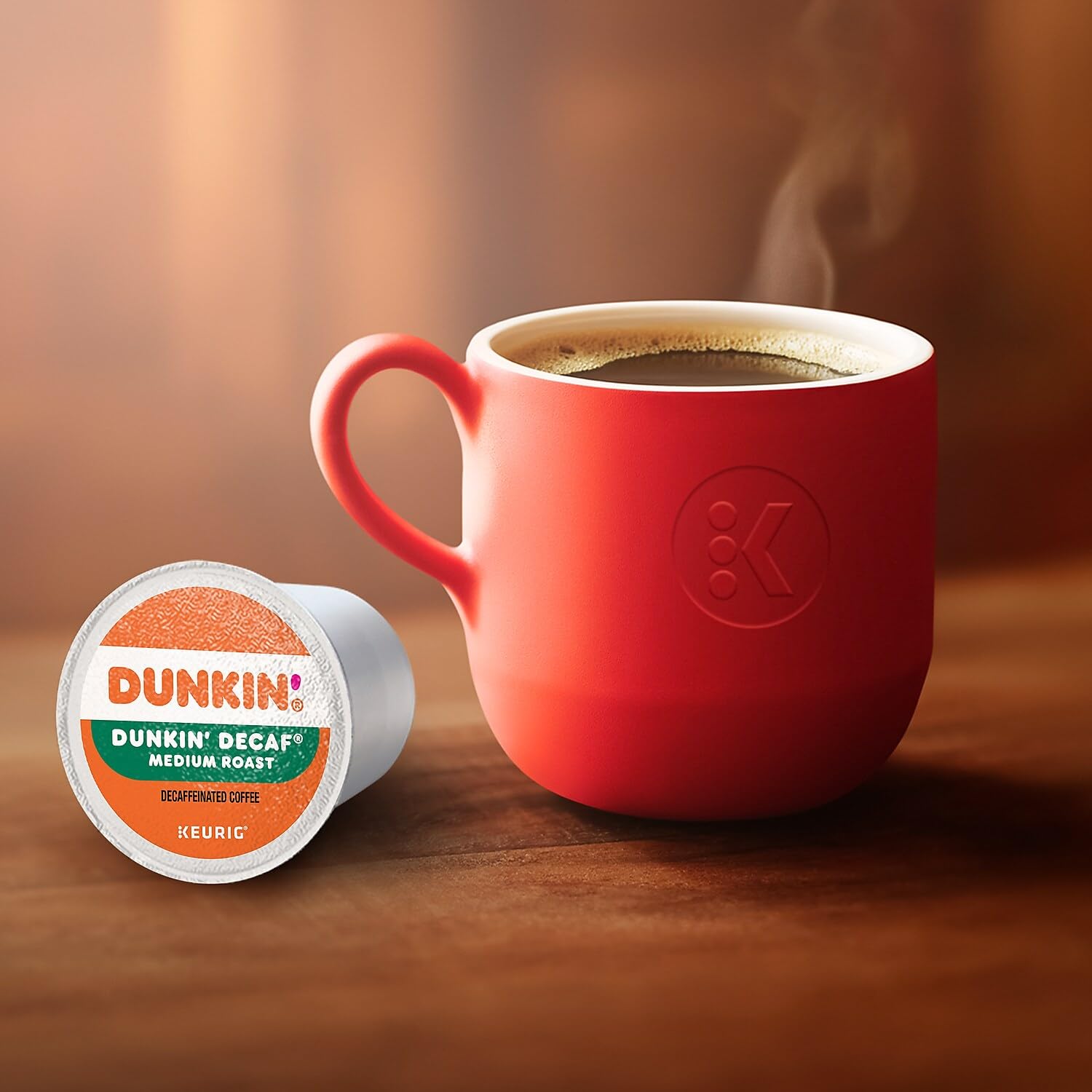 Dunkin' Donuts Decaf K-Cups – Wind-Down Coffee for Caffeine-Sensitive Self-Care Nights