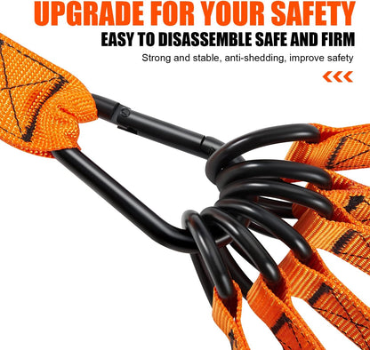 durable nylon band construction designed to resist snapping under heavy load